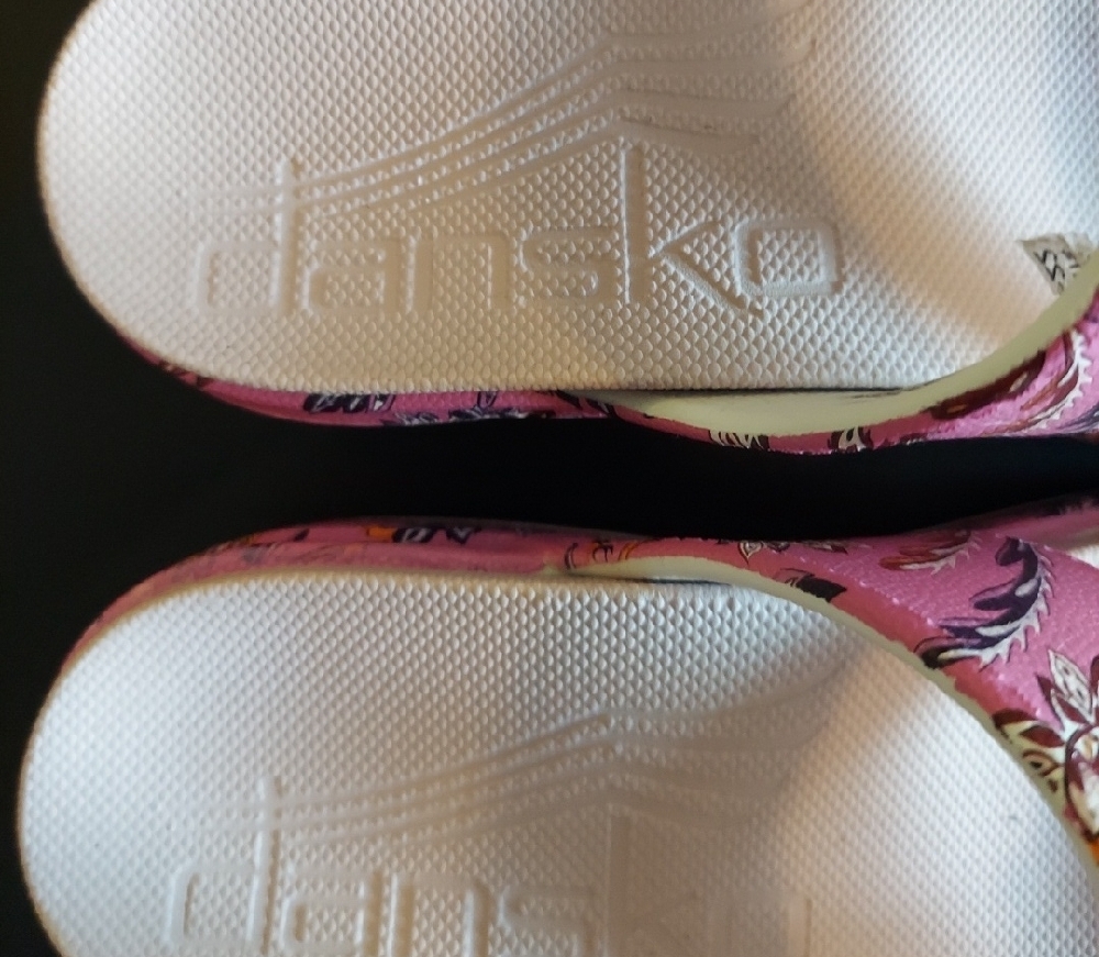 Pink Floral Slide Sandals - Picture 7 of 12